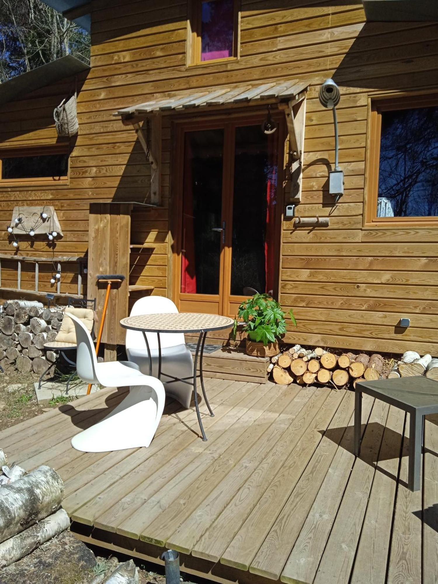 Chalet Libellule Domaine De La Mamounette Champclause Ngoại thất bức ảnh